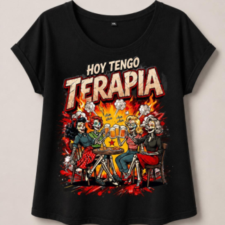 Camiseta "Hoy Tengo Terapia"