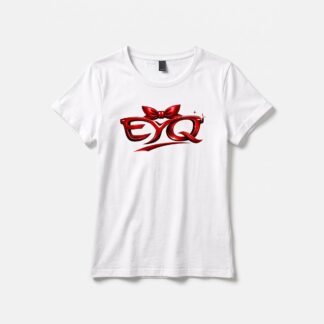 Camiseta "EYQ" — Mujer, Negro