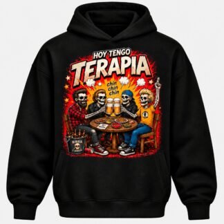 Sudadera "Ellos Tienen Terapia" — Negro