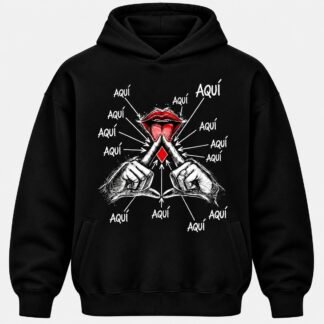 Sudadera "Rombo" — Negro
