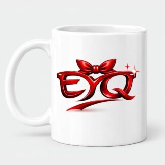 Taza "EYQ" — Blanco
