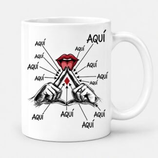 Taza "Rombo" — Blanco